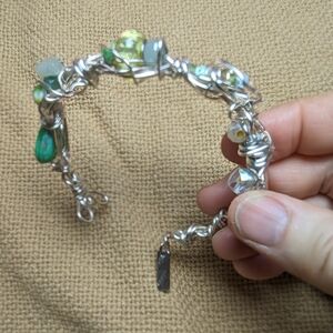 Handmade Wire Wrapped Bracelet